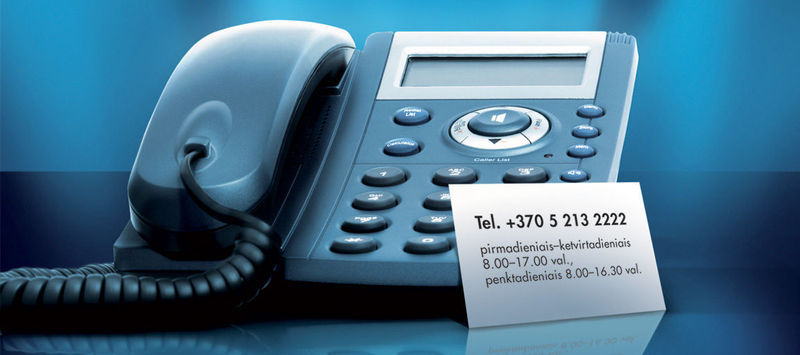 Jei Jums reikia konsultacijos, visada galite kreiptis į „Knauf" specialistus telefonu +370 5 213 2222